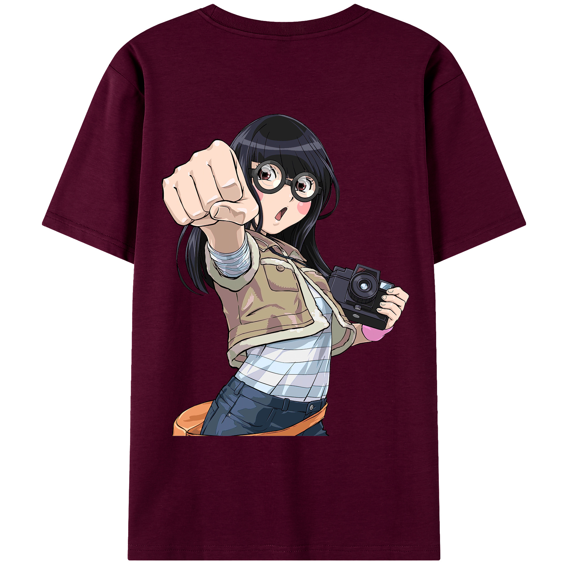 （画像用） 遊☆戯☆王 Yu-Gi-Oh! レディース半袖Tシャツ(バックプリント)